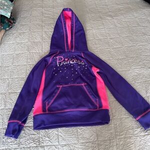 jumping beans Purple and Pink "Princess" Hooded Sweatshirt